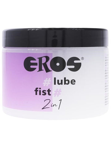 Eros 2 In 1 Fist Hybrid Gel Lubricant by Megasol - Water Based Lubes