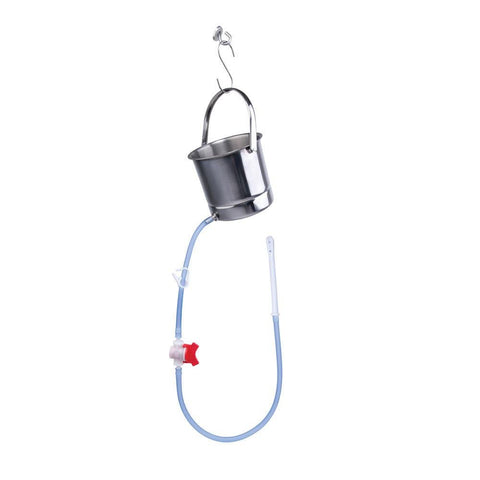 AquaClean Stainless Steel Bucket Mate Set Cleansing Kit - Enemas and Douches
