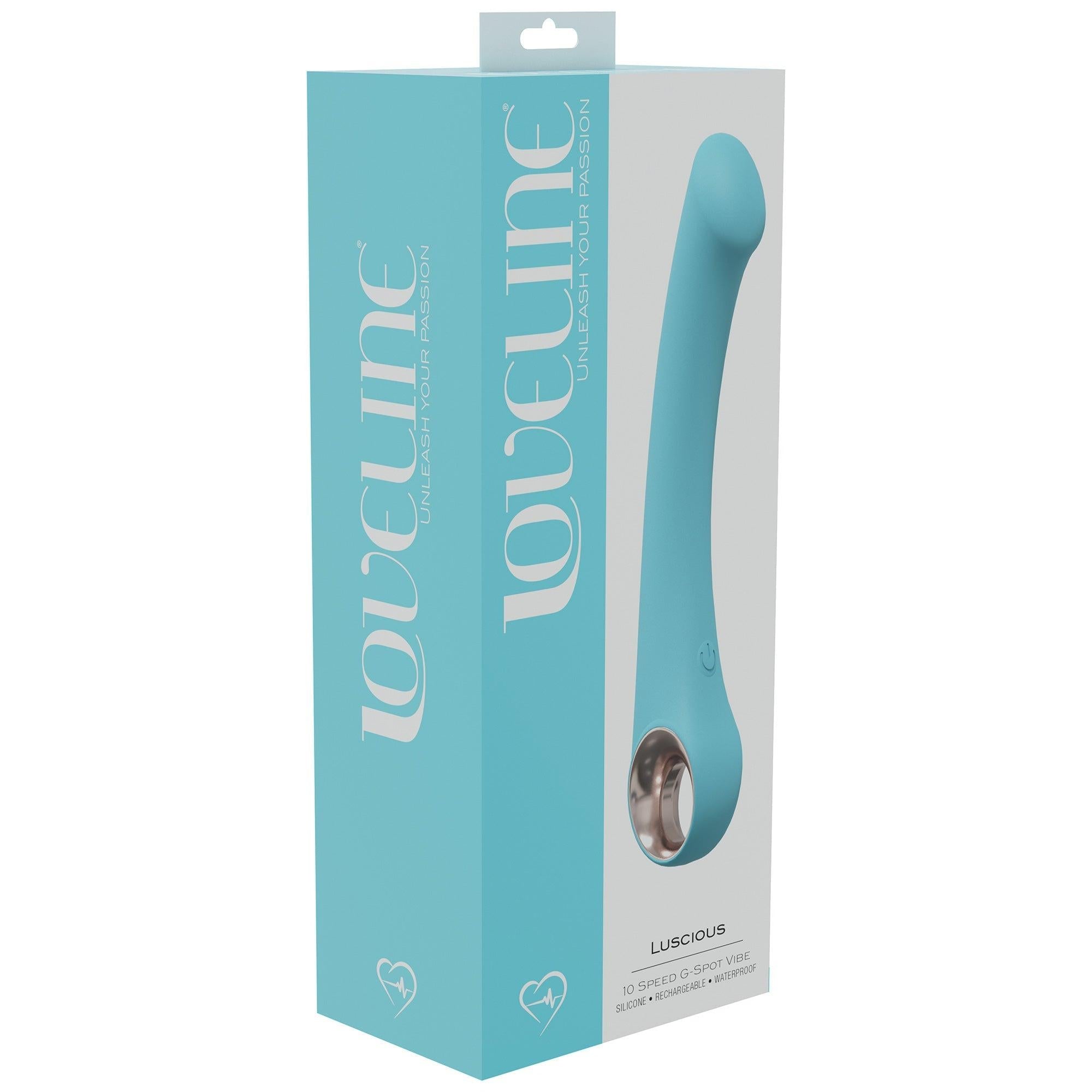 Shots LoveLine Luscious 10 Speed Silicone G-Spot Vibe - G-Spot Vibrators