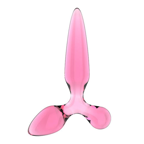 Triple Crystal 2 Glass 3-in-1 Butt Plug by Satisfyer - Butt Plugs