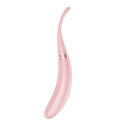 Tip Tease USB Rechargeable Vibrator with Twirling Tip - G-Spot Vibrators