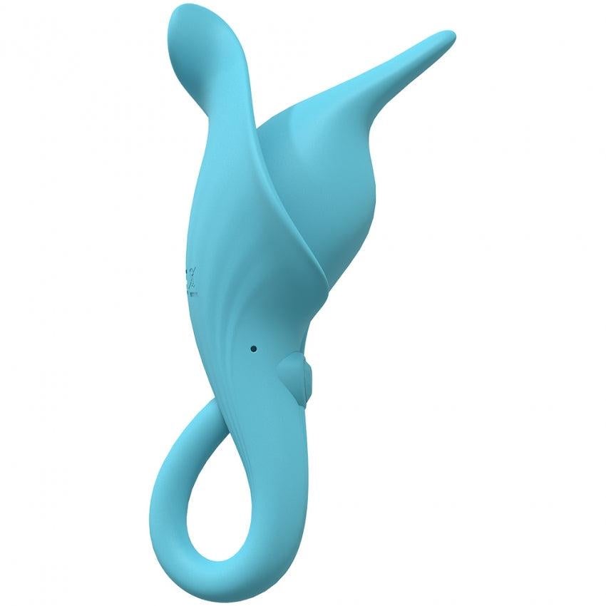 Shots LoveLine Lily 10 Speed Rechargeable Clitoral Vibrator - Clit Ticklers and Pulsators