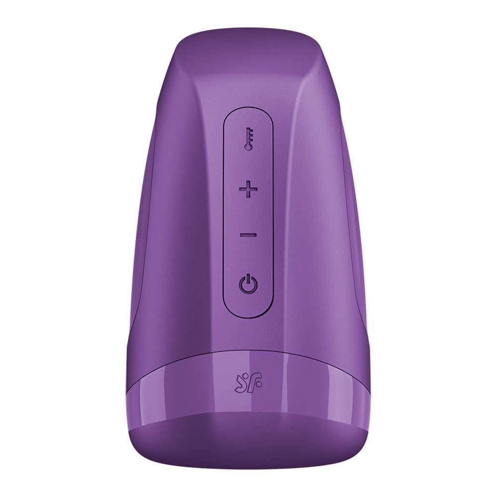Satisfyer Men Heat Vibration Battery Series Male Masturbator - Masturbators and Strokers