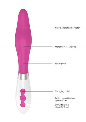 Luna Athamas Rechargeable G-Spot Vibrator by Shots Toys - G-Spot Vibrators