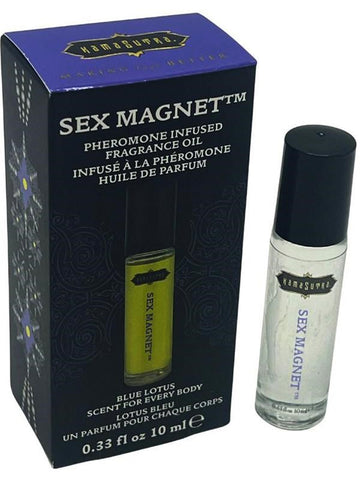 SEX MAGNET Pheromone Roll On Lotus by Kama Sutra Products - Bath and Intimate Fragrances