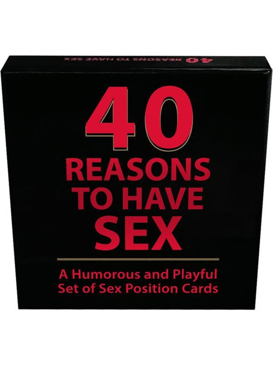 Kheper Games 40 Reasons to Have Sex Position Card Game