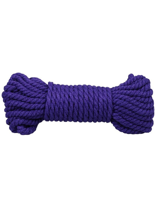 Kink Merci Bind and Tie 6mm Bondage Rope 30 Feet Violet