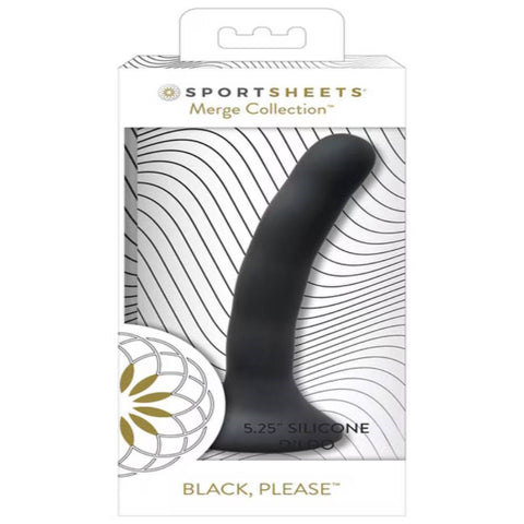 Please Silicone Dildo Black by Sportsheets - Realistic Dildos