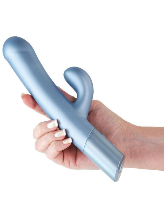 NS Novelties Royals Countess Recharable Rabbit Vibrator Metallic Seafoam