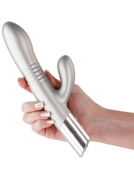 NS Novelties Royals Grace Recharable Rabbit Vibrator Metallic Champagne