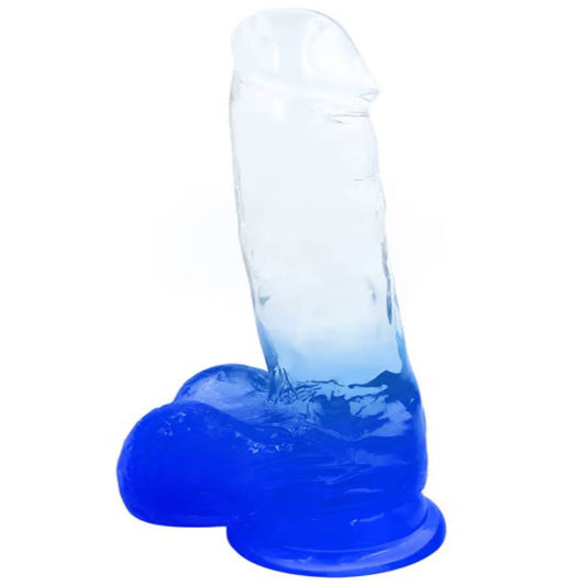 Playful Riders 7 Inch Realistic Looking Cock with Balls