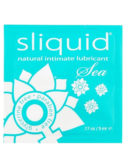 Sliquid Naturals Sea Pillows Water Based Intimate Lubricant .17 Oz