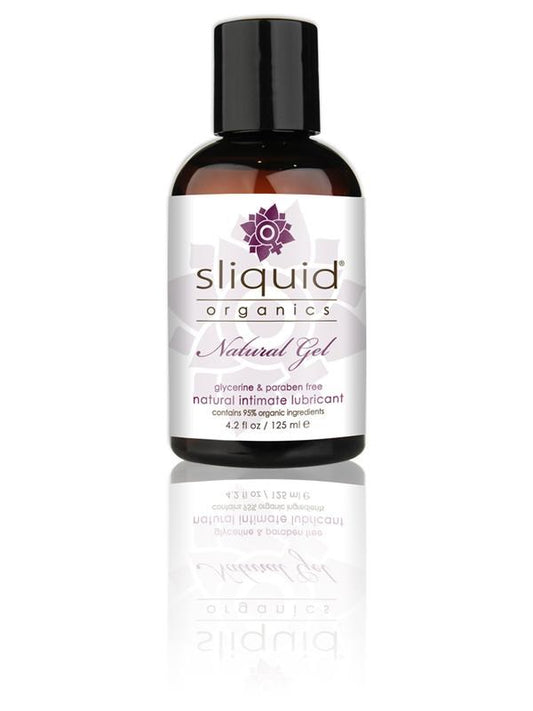 Sliquid Organics Natural Gel Water Based Intimate Lubricant 4.2 Oz