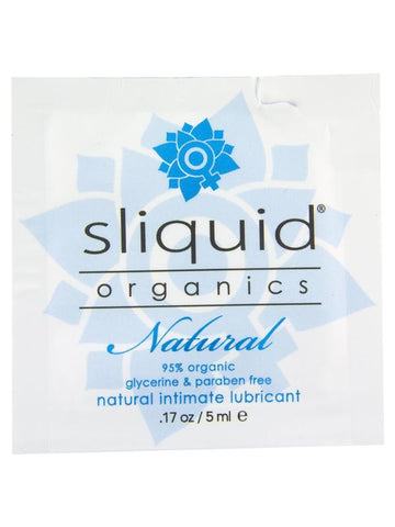 Organics Pillows Water Based Lube by Sliquid - Water Based Lubes
