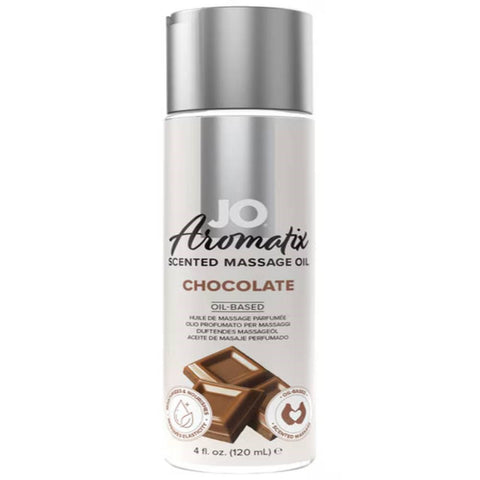 JO Aromatix Strawberry Massage 4 floz Lubricant - Massage Oils and Lubricants