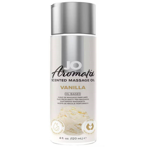JO Aromatix Strawberry Massage 4 floz Lubricant - Massage Oils and Lubricants