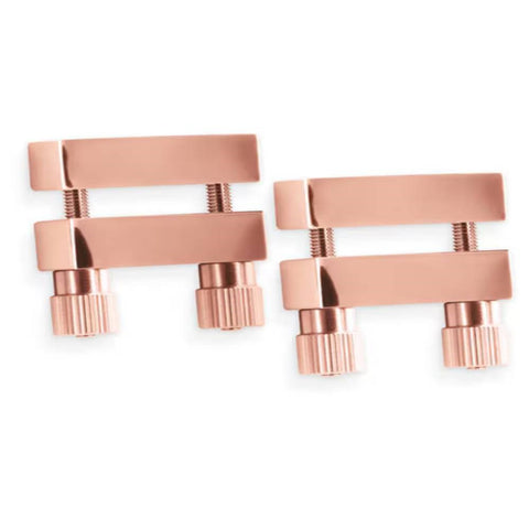 Bound Nipple Clamps V1 Gunmetal by NS Novelties - Nipple and Clit Clamps