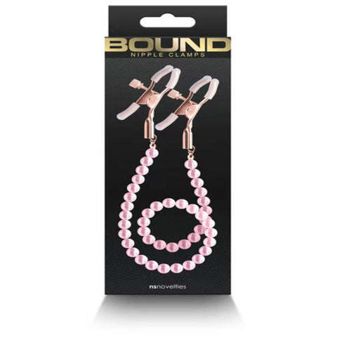 Bound Nipple Clamps DC1 by NS Novelties - Nipple and Clit Clamps