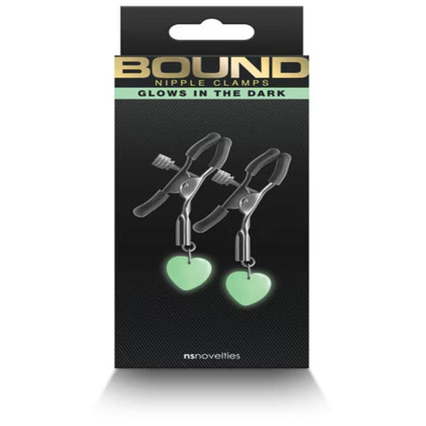 Bound Nipple Clamps G3 Gunmetal by NS Novelties - Nipple and Clit Clamps