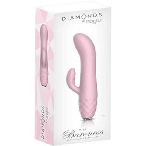 Diamonds by Playful The Baroness Rabbit Vibrator - Rabbit Vibrators