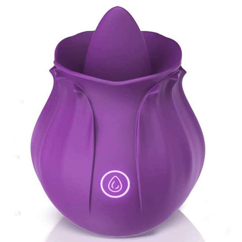 7 Functions Flower Tongue Vibrator by BDStyle - Finger and Tongue Vibrators