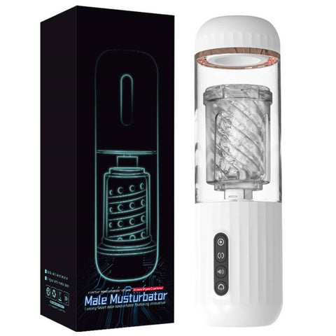 Automatic Telescopic Masturbator Cup by BDStyle - Masturbators and Strokers