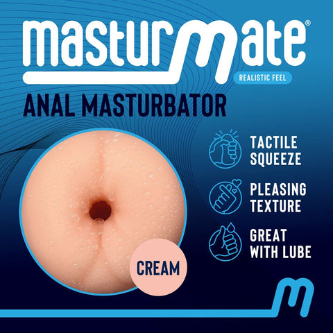 Masturmate Butt Cream Anal Stroker by Creative Conceptions - Masturbators and Strokers