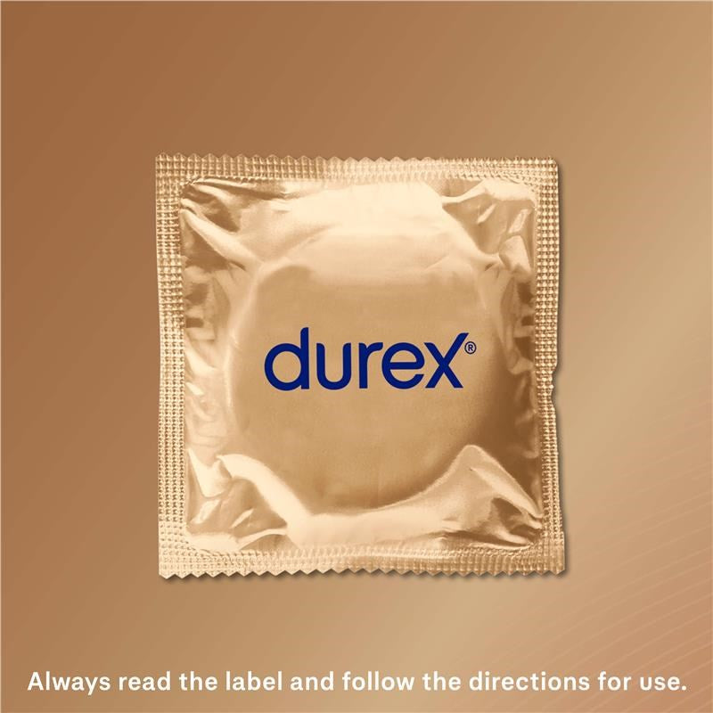 Durex Invisible Original Fit Ultra Thin Regular Condoms 20 Pack - Condoms