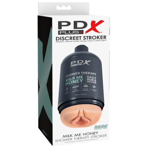 PDX Shower Therapy Milk Me Honey Light Masturbator - Masturbators and Strokers