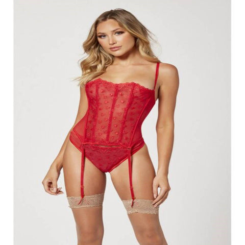Two Piece Bustier And Panty Set by Seven 'til Midnight - Bustiers and Corsets