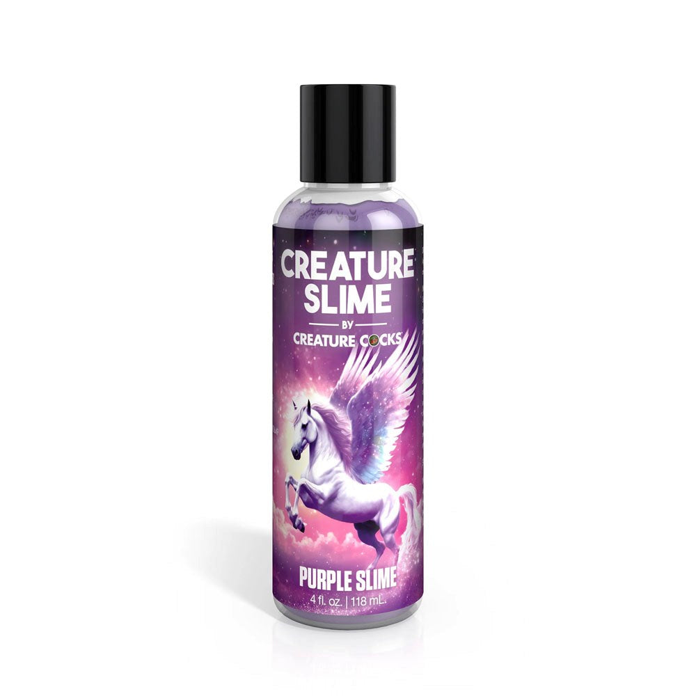 Creature Slime Purple Water Based Lubricant by XR Brands - Water Based Lubes