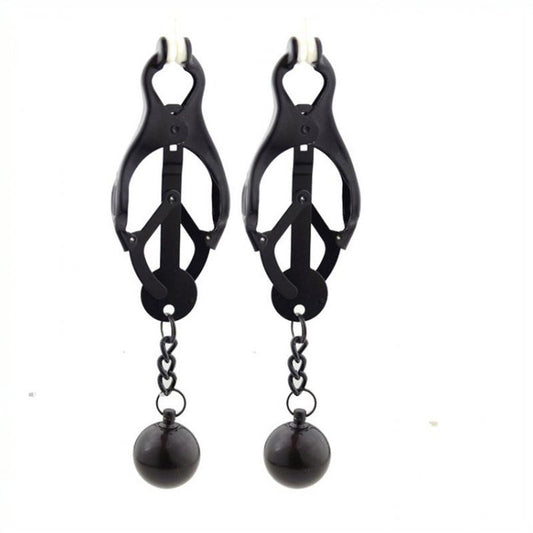 BDStyle Deviant Monarch Weighted Nipple Clamps