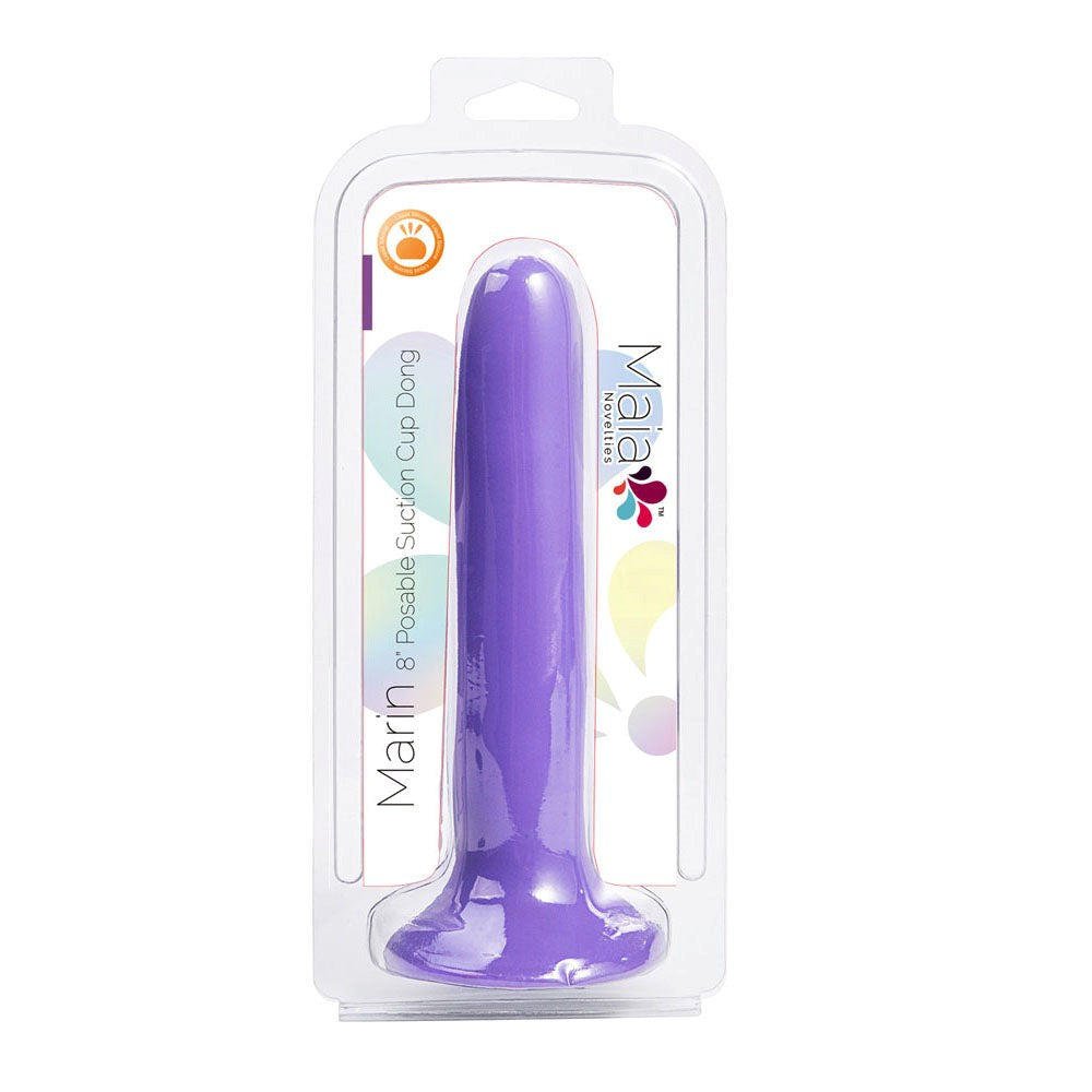 Maia MARIN 20.3 cm Flexible Silicone Dong - Realistic Dildos