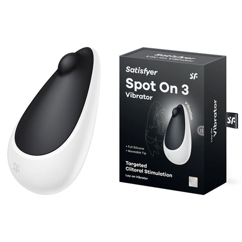 Spot On 3 Berry USB Rechargeable Stimulator Clit Vibrator - Clit Ticklers and Pulsators
