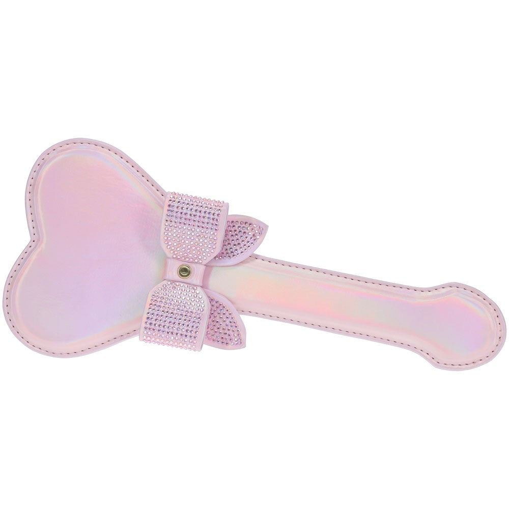 Shots Toys OUCH! Paris Collection Heart Shape BDSM Paddle - Paddles And Slappers