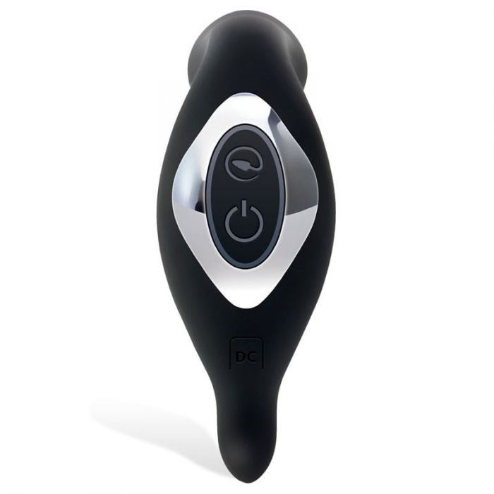 Adam and Eve 3 Point Vibrating Prostate Massager Black - Prostate Toys