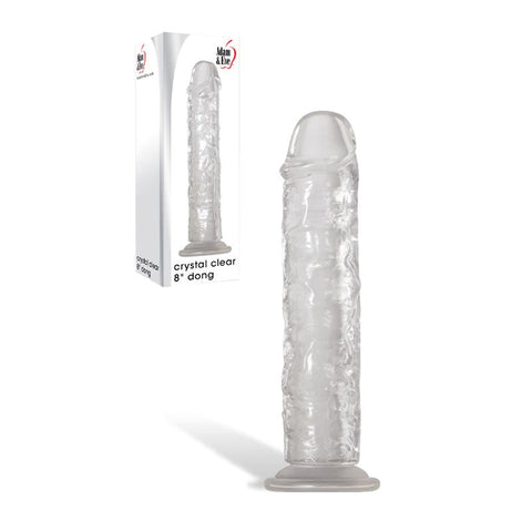 Crystal 8'' Dong by Adam & Eve Sextoys - Realistic Dildos