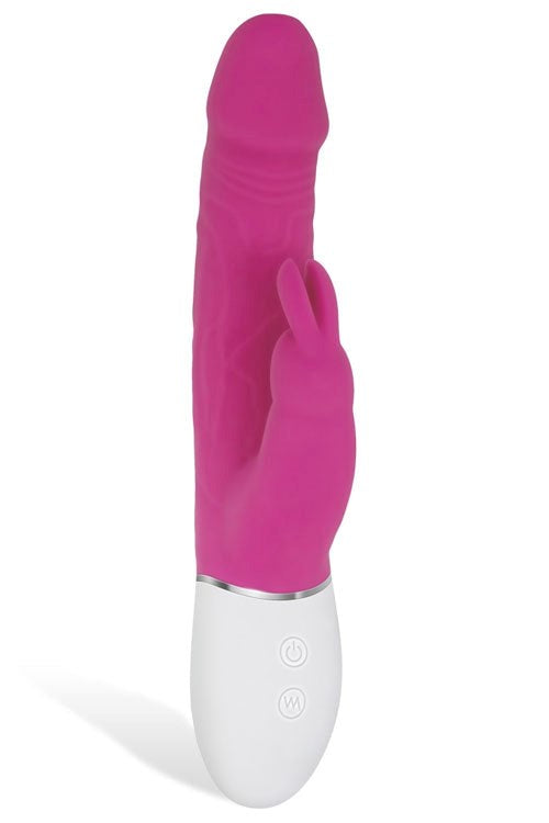 Adam and Eve Eve's Realistic Rabbit USB Rechargeable Rabbit Massager Pink - Rabbit Vibrators
