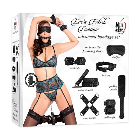 Fetish Dreams Advanced Bondage Set by Adam & Eve - Bondage Kits