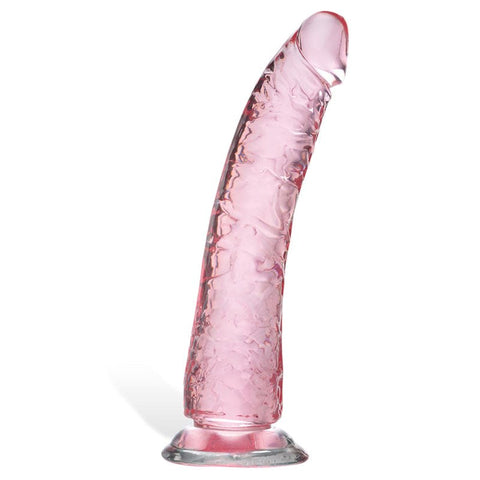 Pink Jelly Realistic Dildo 21cm by Adam & Eve Sextoys - Realistic Dildos
