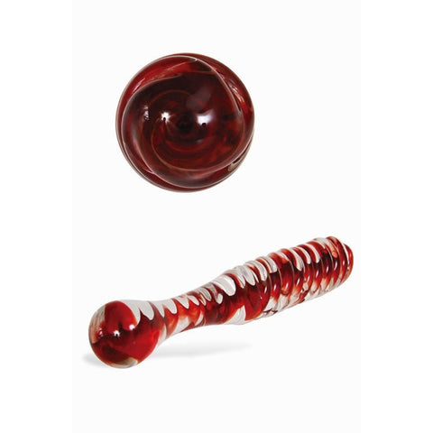 Sweetheart Swirl Glass Dildo Glass Dildo - Glass Sex Toys