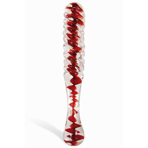 Sweetheart Swirl Glass Dildo Glass Dildo - Glass Sex Toys