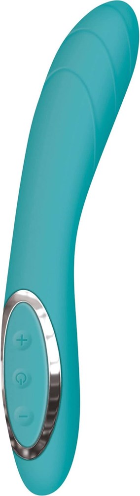 Adam and Eve The G Gasm Curve G Spot Vibrator Aqua - G-Spot Vibrators