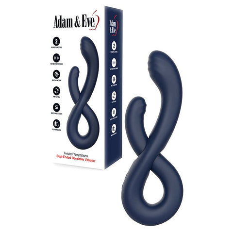 Twisted Temptations Rechargeable Bendable Vibrator - G-Spot Vibrators