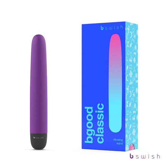 B Swish Bgood Classic Bullet Vibrator Purple
