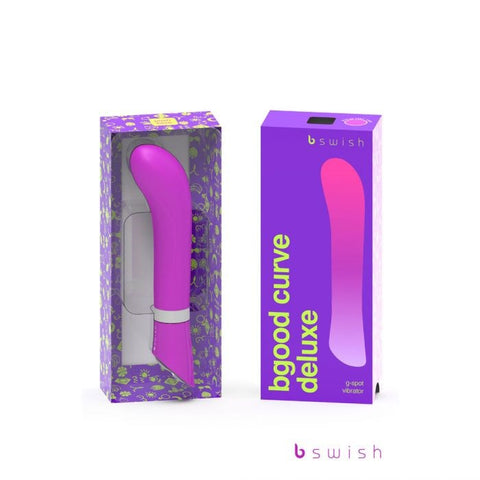 Bgood Curve Deluxe Multi Function G Spot Vibrator - G-Spot Vibrators