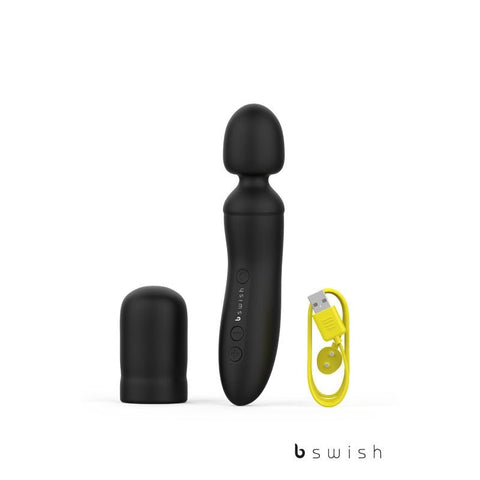 Bthrilled Noir USB Rechargeable Body Wand Massager - Body Wands