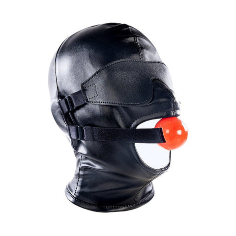 Bondage Hood With Blindfold And Mouth Gag by BDStyle - Bondage Hoods