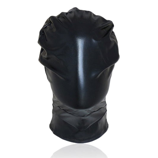 BDStyle Patent Leather Full Head Bondage Hood