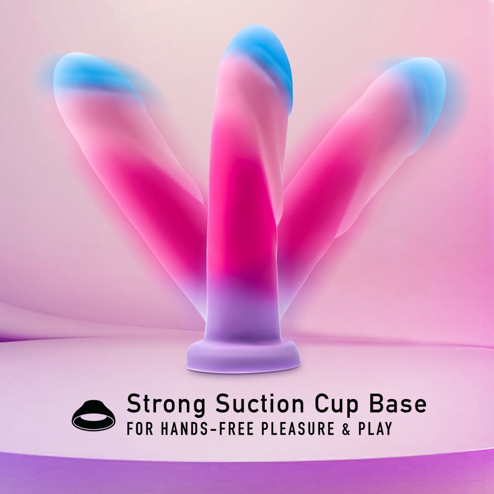 Blush Novelties Avant Borealis Dreams Cotton Candy Realistic Dildo 19.7cm - Realistic Dildos